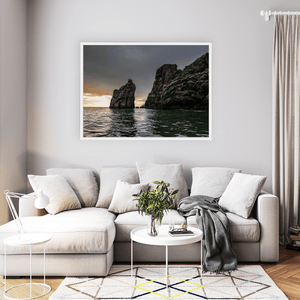 Nua Photography Print Heading For The Bailey Sea Stacks at Sunset, Howth Co. Dublin Heading For The Bailey Howth Sea Stacks | Nua Photography