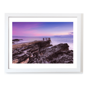 Nua Photography Print High Rock Crimson Sky at Sunset, Portmarnock Co. Dublin High Rock Portmarnock Crimson Sky Print | Nua Photography