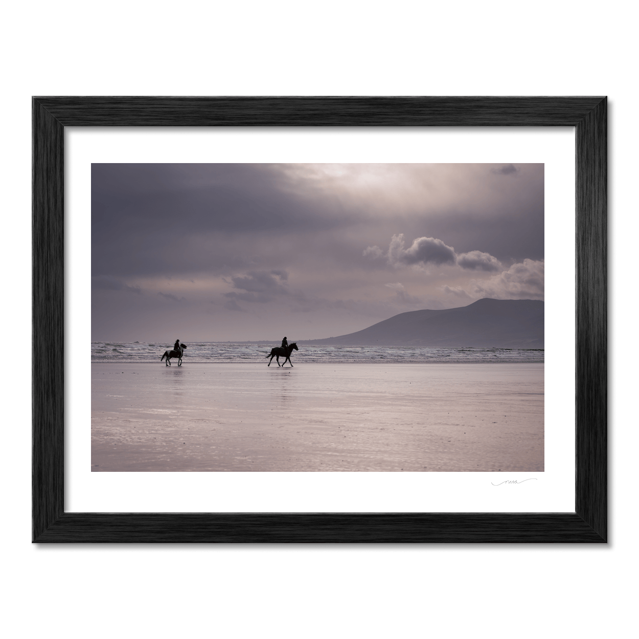 horse-riders-beach-moody-skies-mountains PM