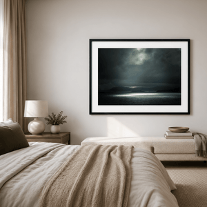 Nua Photography Print Sign of Rain Over Howth Bay, Co. Dublin Sign of Rain Over Howth Bay Print | Nua Photography