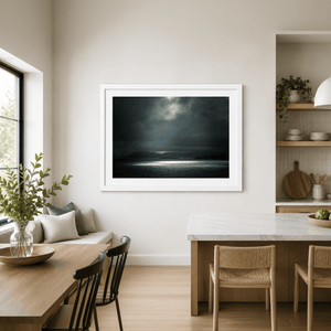 Nua Photography Print Sign of Rain Over Howth Bay, Co. Dublin Sign of Rain Over Howth Bay Print | Nua Photography