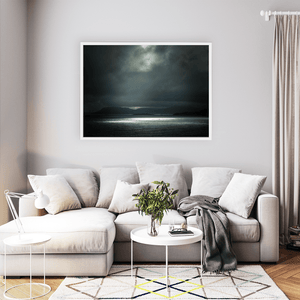 Nua Photography Print Sign of Rain Over Howth Bay, Co. Dublin Sign of Rain Over Howth Bay Print | Nua Photography