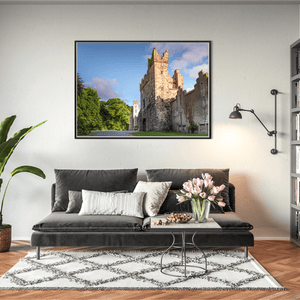 howth-castle-medieval-tower-summer BFW