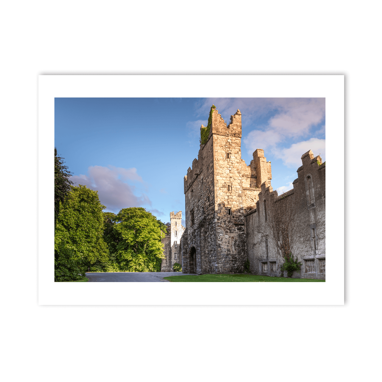 howth-castle-medieval-tower-summer PM
