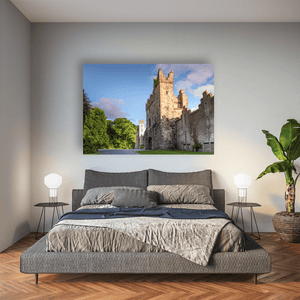 howth-castle-medieval-tower-summer Pano