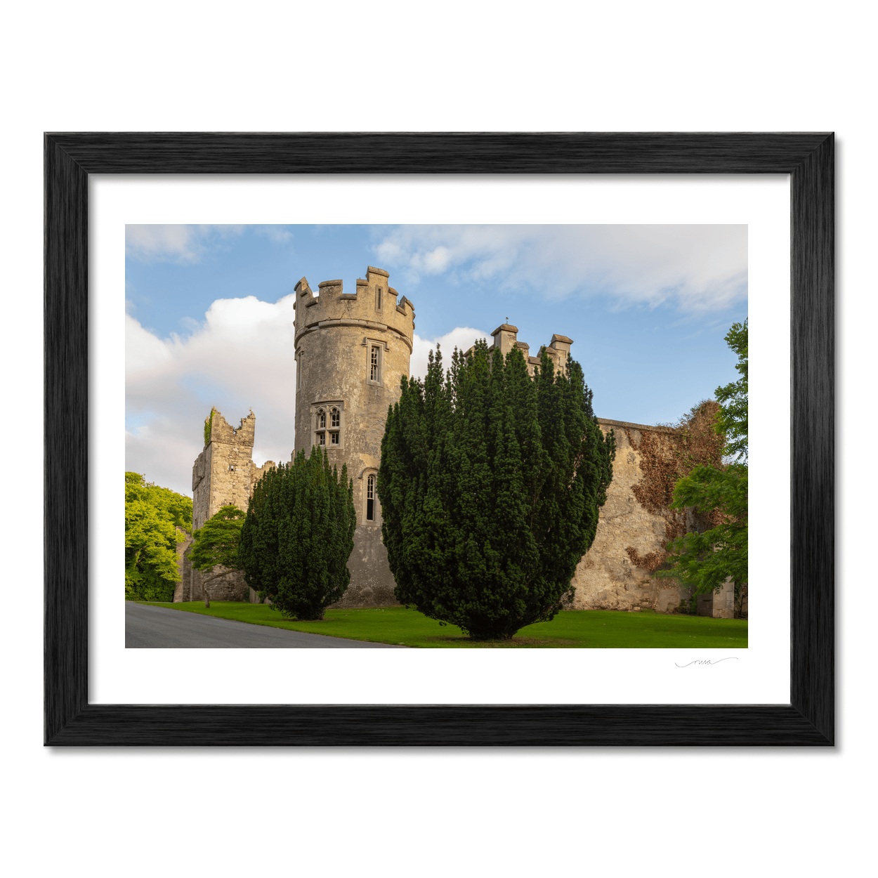 howth-castle-tower-summer-afternoon PM