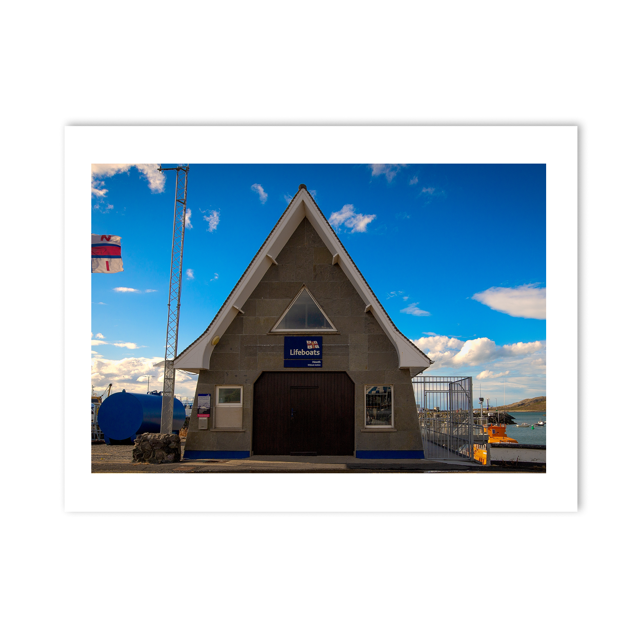 Nua Photography Print Howth RNLI Lifeboat Station, Co. Dublin Howth RNLI Lifeboat Station Print | Nua Photography