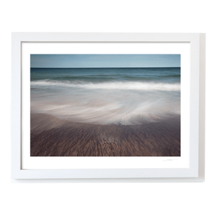 Nua Photography Print Icelandic Black Sand Beach Wave Motion, Iceland Icelandic Black Sand Beach Wave Motion Print | Nua Photography