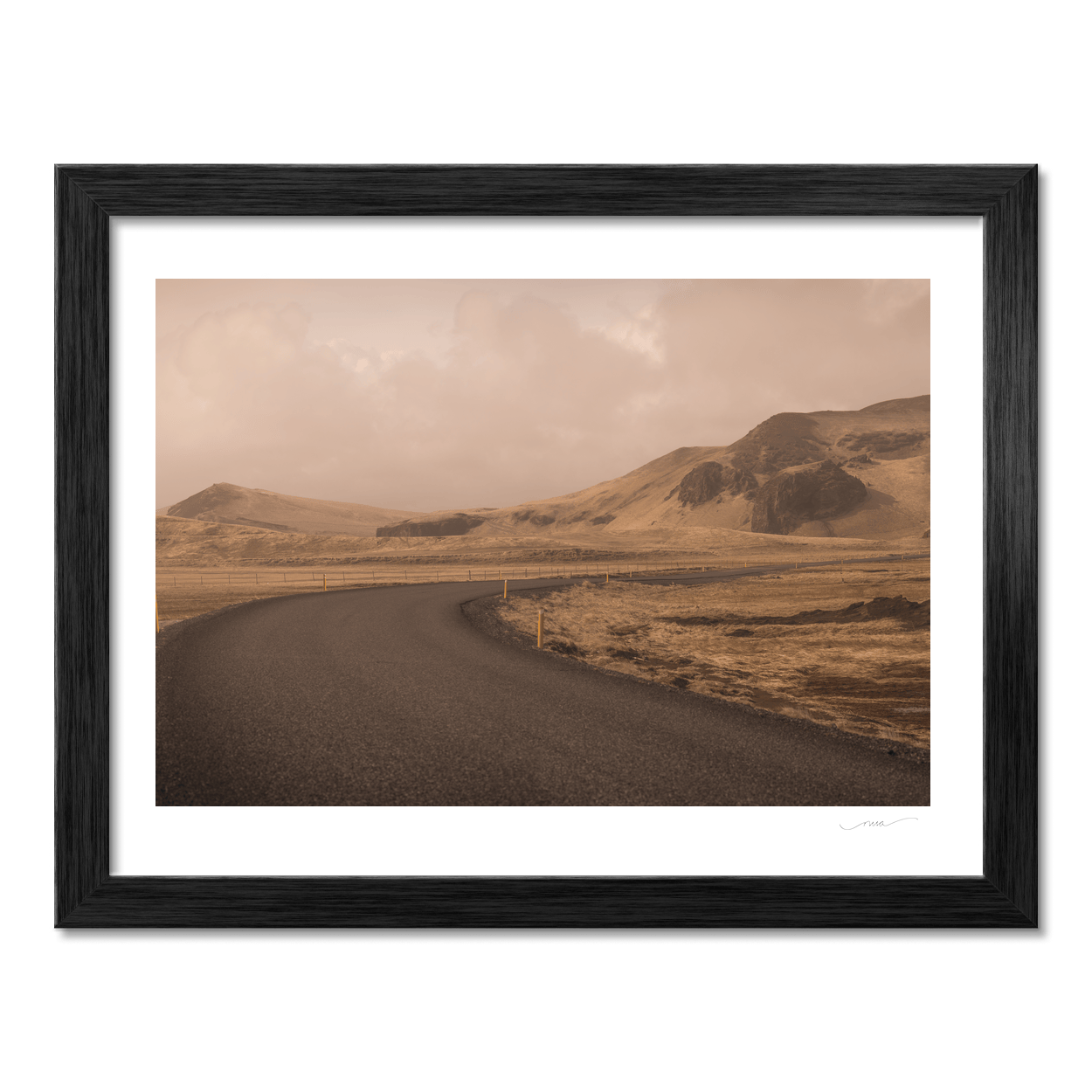 Nua Photography Print Lonely Farmhouse on the Icelandic Highlands, Iceland Lonely Farmhouse Icelandic Highlands Print | Nua Photography