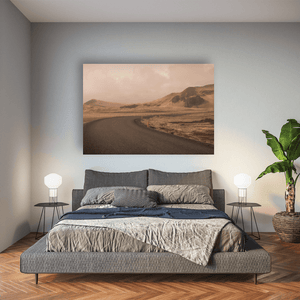 Nua Photography Print Lonely Farmhouse on the Icelandic Highlands, Iceland Lonely Farmhouse Icelandic Highlands Print | Nua Photography
