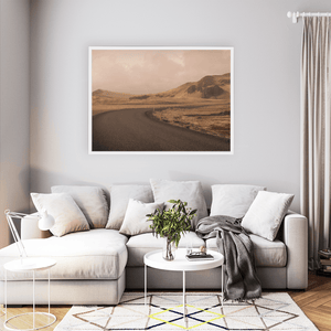 Nua Photography Print Lonely Farmhouse on the Icelandic Highlands, Iceland Lonely Farmhouse Icelandic Highlands Print | Nua Photography
