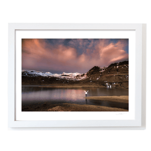 Nua Photography Print Mountain Lake at Sunset, Iceland Mountain Lake at Sunset Iceland Print | Nua Photography