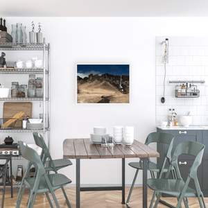 Nua Photography Print Icelandic Waterfall and Dramatic Cliffs, Iceland Icelandic Waterfall and Dramatic Cliffs Print | Nua Photography