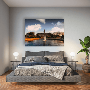 Nua Photography Print Royal Hospital Kilmainham Formal Gardens and Fountain, Dublin City Royal Hospital Kilmainham Gardens Fountain Print | Nua Photography