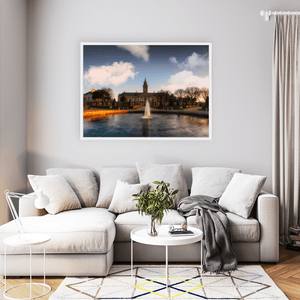 Nua Photography Print Royal Hospital Kilmainham Formal Gardens and Fountain, Dublin City Royal Hospital Kilmainham Gardens Fountain Print | Nua Photography