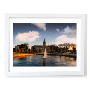 Nua Photography Print Royal Hospital Kilmainham Formal Gardens and Fountain, Dublin City Royal Hospital Kilmainham Gardens Fountain Print | Nua Photography