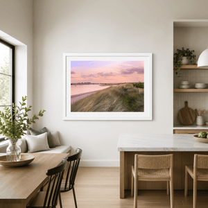 Nua Photography Print Island Golf Club View to Malahide at Sunset, Donabate Co. Dublin Island Golf Club View to Malahide Sunset | Nua Photography