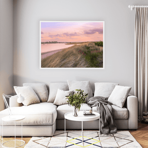 Nua Photography Print Island Golf Club View to Malahide at Sunset, Donabate Co. Dublin Island Golf Club View to Malahide Sunset | Nua Photography