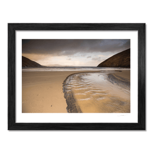 Nua Photography Print Keem Bay Stream Under Moody Skies, Co. Mayo Keem Bay Stream Under Moody Skies Print | Nua Photography