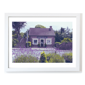 Nua Photography Print Kenmare Book-Shop with Lavender in Bloom, Co. Kerry Kenmare Book-Shop with Lavender Print | Nua Photography