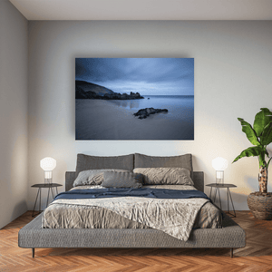 Nua Photography Print Moody Blue Hour on a Kerry Beach, Co. Kerry Moody Blue Hour Kerry Beach Print | Nua Photography