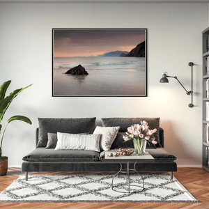 Nua Photography Print Kerry Coastline Sunset with Misty Mountains, Co. Kerry Kerry Coastline Sunset with Misty Mountains Print | Nua Photography