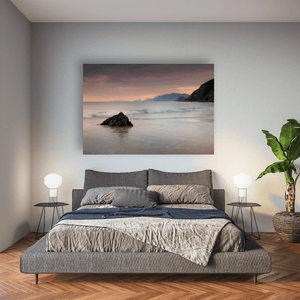 Nua Photography Print Kerry Coastline Sunset with Misty Mountains, Co. Kerry Kerry Coastline Sunset with Misty Mountains Print | Nua Photography