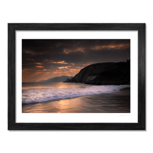 Nua Photography Print Kerry Coastline Dramatic Sunset with Crepuscular Rays, Co. Kerry Kerry Coastline Dramatic Sunset Rays Print | Nua Photography