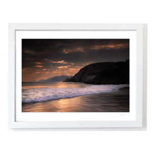 Nua Photography Print Kerry Coastline Dramatic Sunset with Crepuscular Rays, Co. Kerry Kerry Coastline Dramatic Sunset Rays Print | Nua Photography