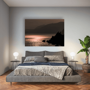 Nua Photography Print Kerry Coastline Silhouette in Golden Light, Co. Kerry Kerry Coastline Silhouette in Golden Light Print | Nua Photography