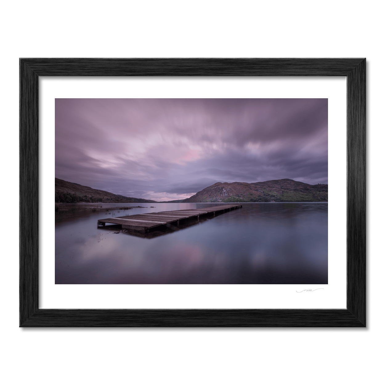 kerry-lake-wooden-jetty-moody-sunset PM