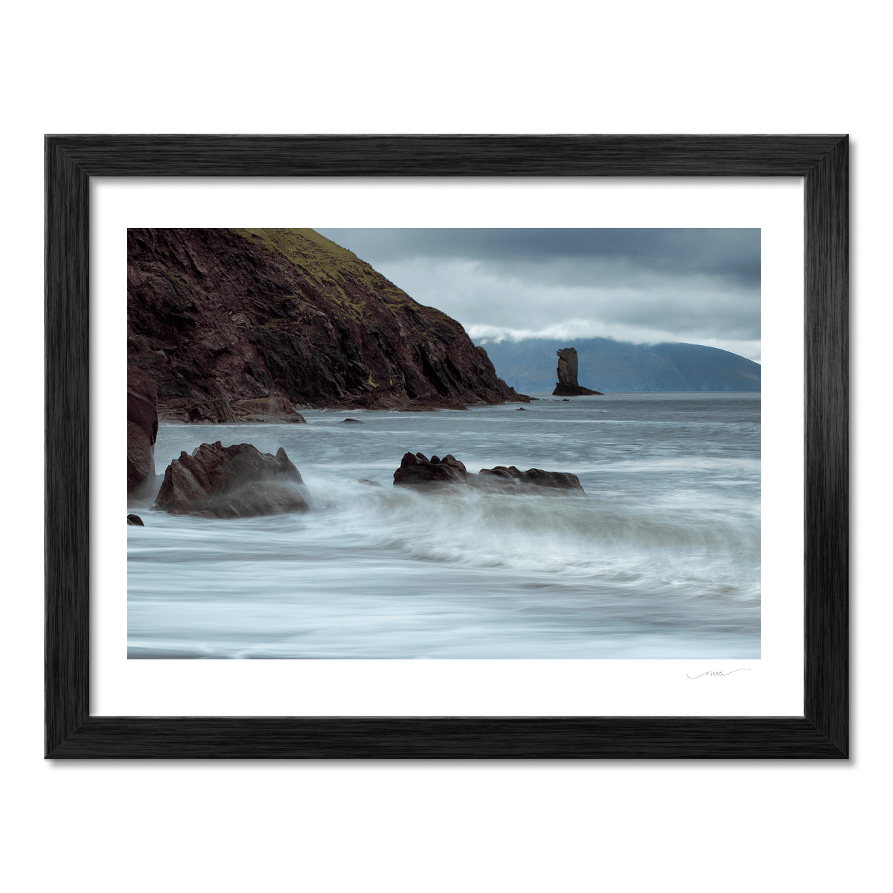 Nua Photography Print Kerry Sea Stack and Rugged Coastline, Co. Kerry Kerry Sea Stack and Rugged Coastline Print | Nua Photography