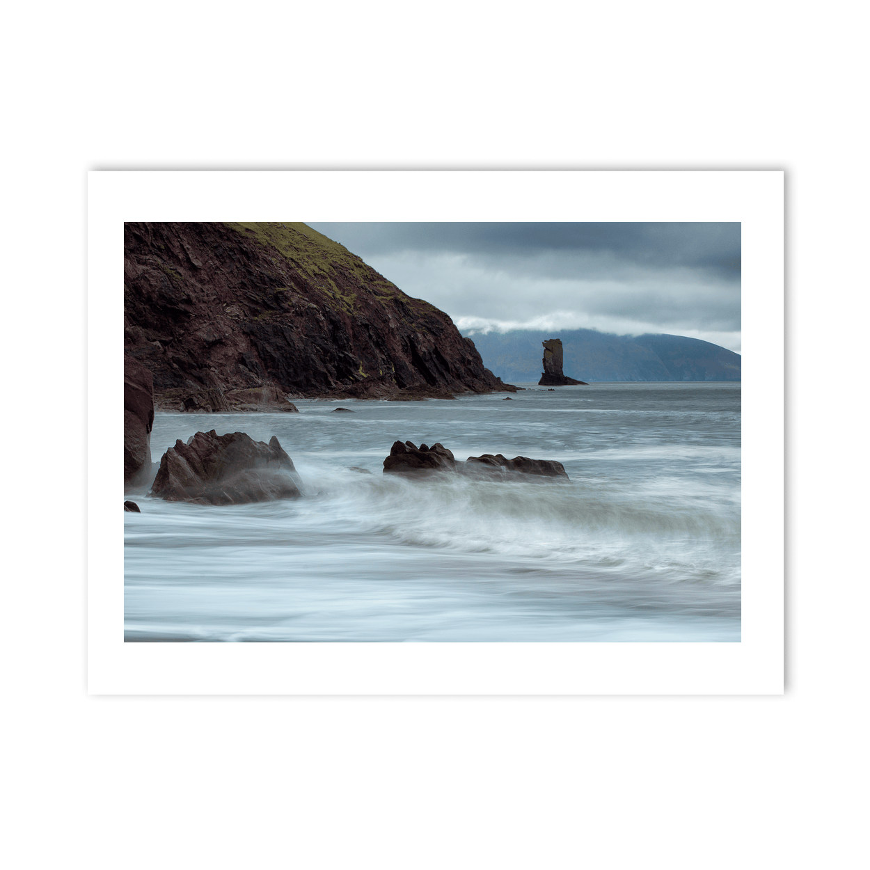Nua Photography Print Kerry Sea Stack and Rugged Coastline, Co. Kerry Kerry Sea Stack and Rugged Coastline Print | Nua Photography