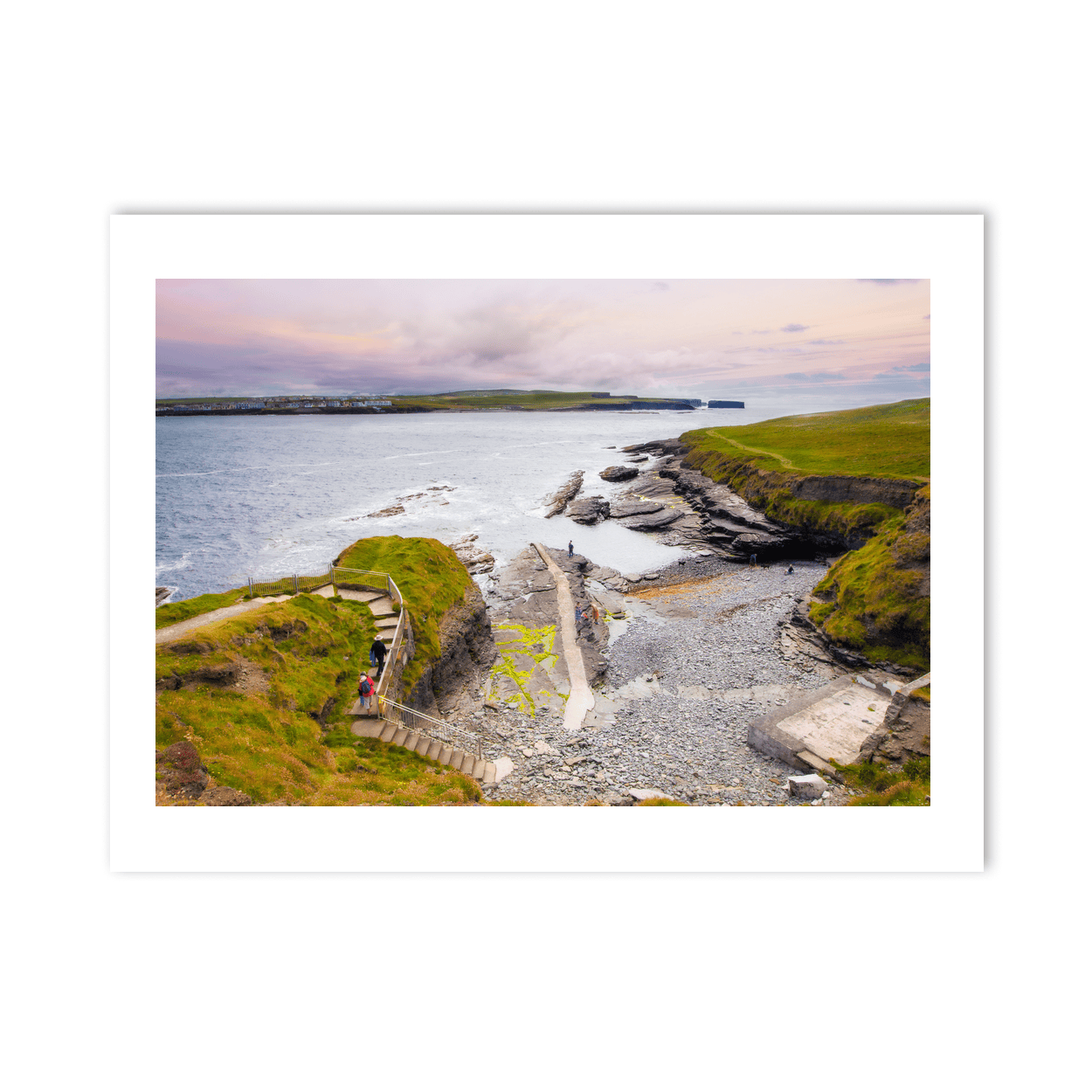 kilkee-cliffs-steps-rocky-cove-evening PM
