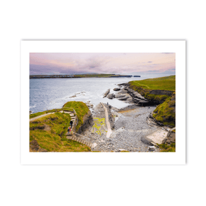 kilkee-cliffs-steps-rocky-cove-evening PM