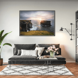 kilkee-cliffs-sunset-sea-stack-golden-hour BFW
