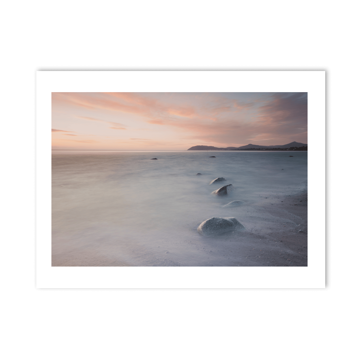 killiney-beach-silky-water-sunset-rocks PM