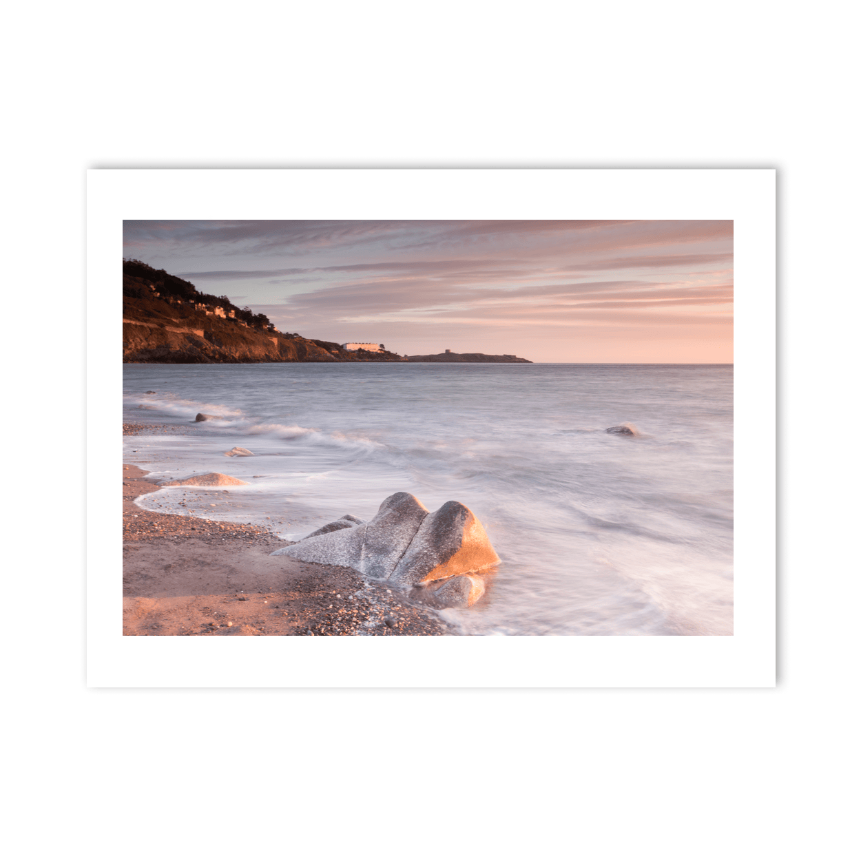 killiney-beach-sunset-golden-hour-waves PM