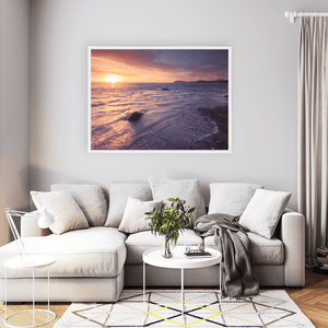 killiney-beach-sunset-golden-waves WFW