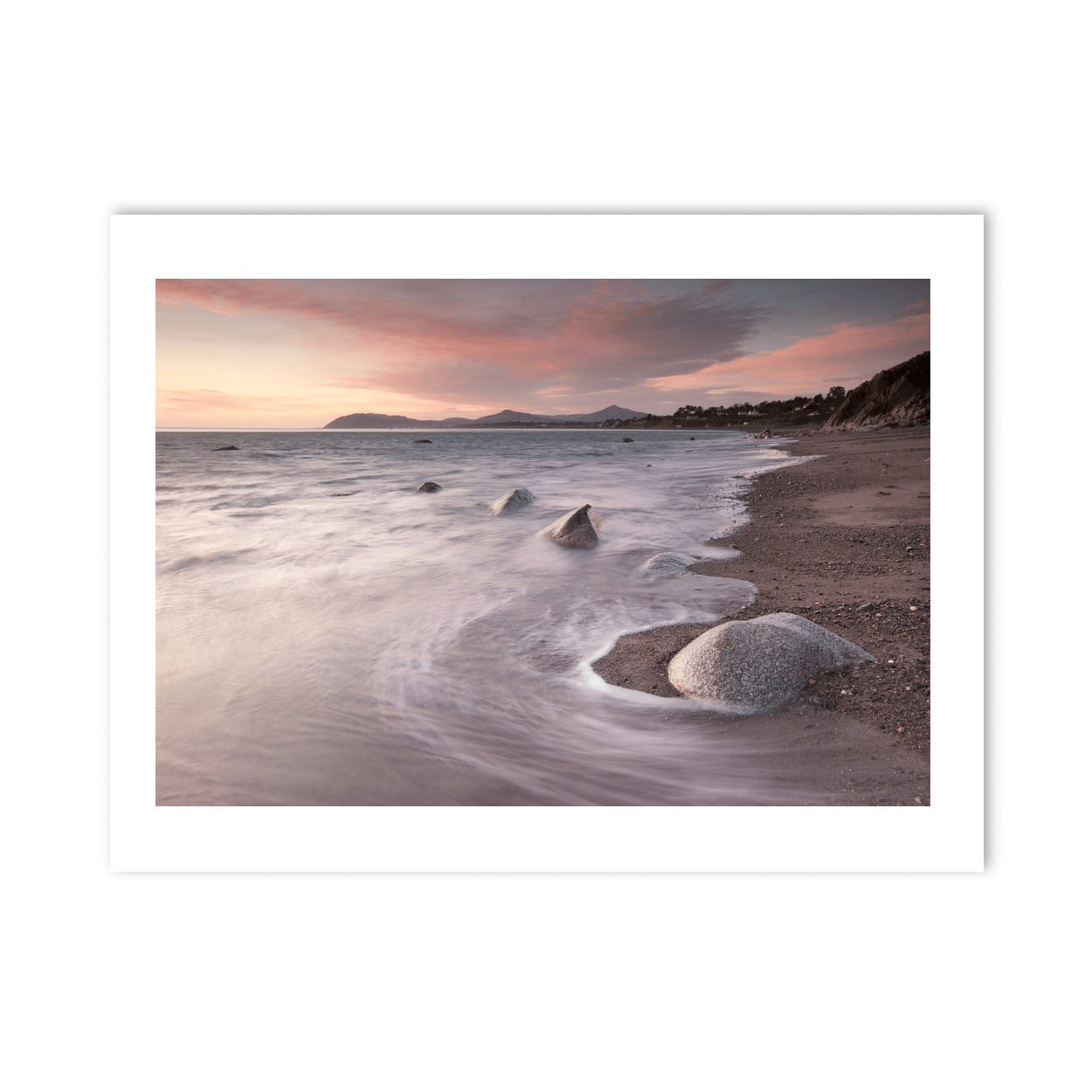 killiney-beach-sunset-long-exposure-rocks PM