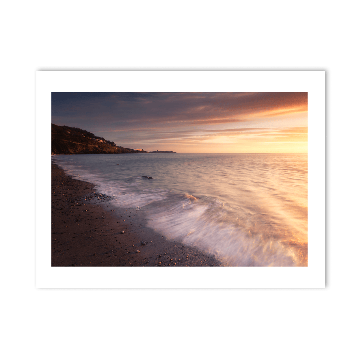 killiney-beach-sunset-silky-waves PM