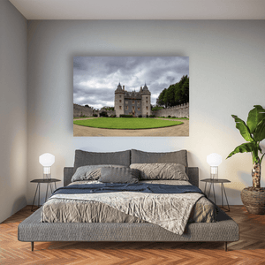 killyleagh-castle-courtyard-dramatic-sky Pano