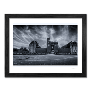 killyleagh-castle-dramatic-sky-mono BF