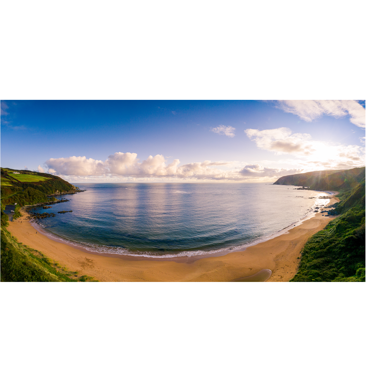 kinnagoe-bay-aerial-panorama-donegal-2 PM