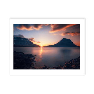 Nua Photography Print Kirkjufell Mountain at Sunset, Iceland (3) Kirkjufell Mountain Sunset Iceland Print | Nua Photography