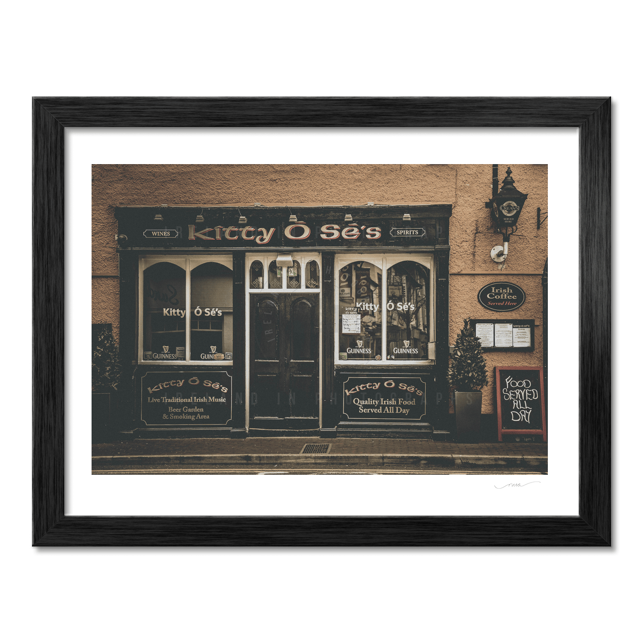 Nua Photography Print Kitty Ã“ SÃ©'s Traditional Irish Pub, Co. Cork Kitty Ã“ SÃ©'s Traditional Irish Pub Cork Print | Nua Photography