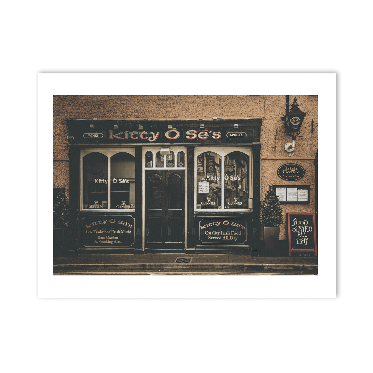 Nua Photography Print Kitty Ã“ SÃ©'s Traditional Irish Pub, Co. Cork Kitty Ã“ SÃ©'s Traditional Irish Pub Cork Print | Nua Photography