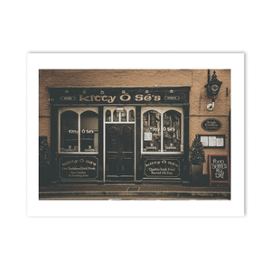 Nua Photography Print Kitty Ã“ SÃ©'s Traditional Irish Pub, Co. Cork Kitty Ã“ SÃ©'s Traditional Irish Pub Cork Print | Nua Photography