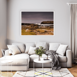 lamb-grazing-rocky-coastline-crashing-waves WFW