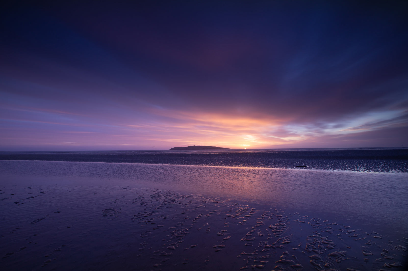 Lambay and the South Beach Dawn, limited 20 x 16 inch Nua Photography print